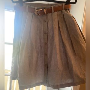 Belted Skirt